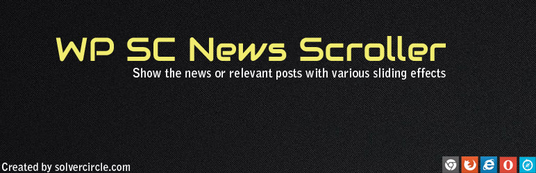 WP SC News Scroller Preview Wordpress Plugin - Rating, Reviews, Demo & Download
