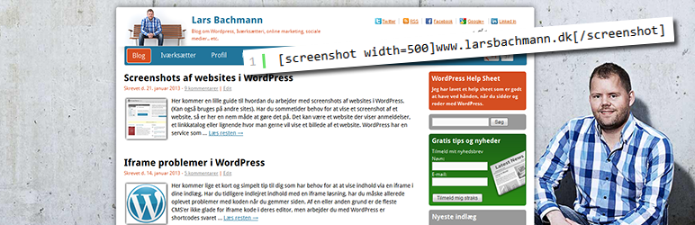 WP Screenshot Preview Wordpress Plugin - Rating, Reviews, Demo & Download