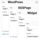 WP-SGSPage Widget