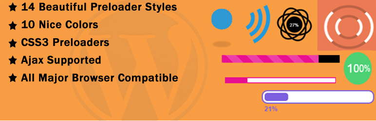 WP Simple And Nice Preloader Preview Wordpress Plugin - Rating, Reviews, Demo & Download