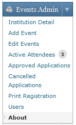 WP Simple Event Management System Preview Wordpress Plugin - Rating, Reviews, Demo & Download