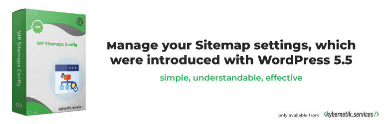 WP Sitemaps Config Preview Wordpress Plugin - Rating, Reviews, Demo & Download