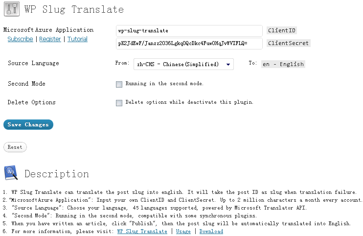 WP Slug Translate Preview Wordpress Plugin - Rating, Reviews, Demo & Download