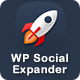 WP Social Expander