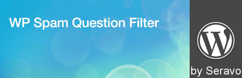 WP Spam Question Filter Preview Wordpress Plugin - Rating, Reviews, Demo & Download