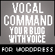 Wp Speech – Vocal Command For WordPress