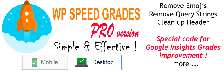 WP Speed Grades PRO Preview Wordpress Plugin - Rating, Reviews, Demo & Download