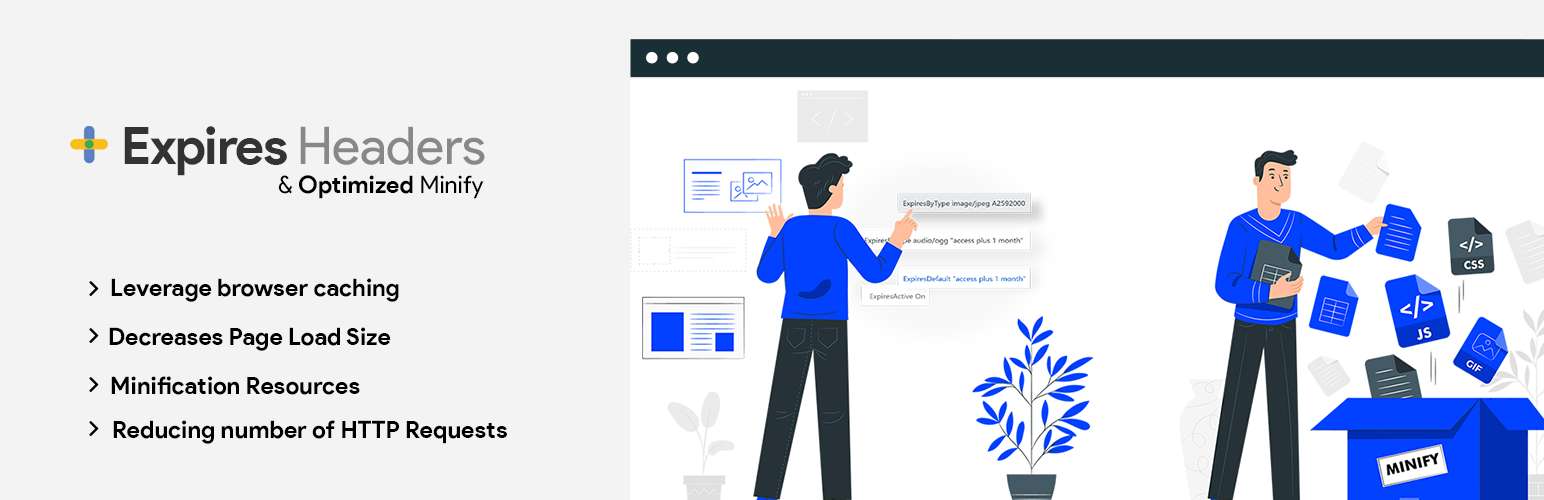 WP Speed Optimization By Add Expires Headers & Optimized Minify Plugin Preview - Rating, Reviews, Demo & Download