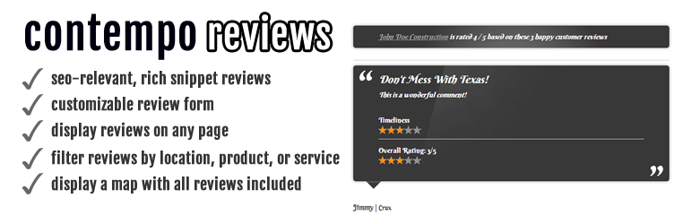 WP Star Reviews, Map, And Testimonials Preview Wordpress Plugin - Rating, Reviews, Demo & Download