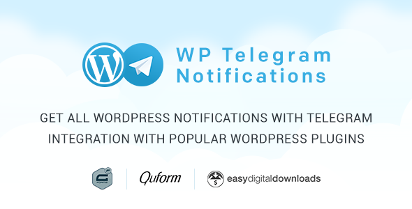 WP Telegram Notifications Preview Wordpress Plugin - Rating, Reviews, Demo & Download