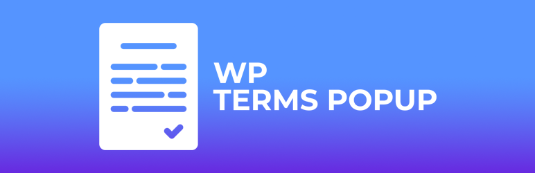 WP Terms Popup – Terms And Conditions And Privacy Policy WordPress Popups Preview - Rating, Reviews, Demo & Download