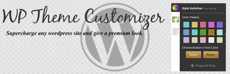 WP Theme Customizer By Phpbaba Preview Wordpress Plugin - Rating, Reviews, Demo & Download