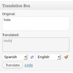 WP-Translation-Box