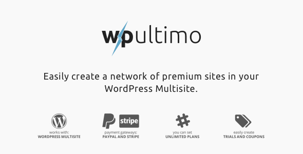 WP Ultimo – Easily Create A Premium Network Of Sites Preview Wordpress Plugin - Rating, Reviews, Demo & Download