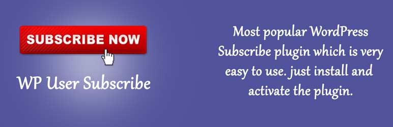 WP User Subscribe Preview Wordpress Plugin - Rating, Reviews, Demo & Download