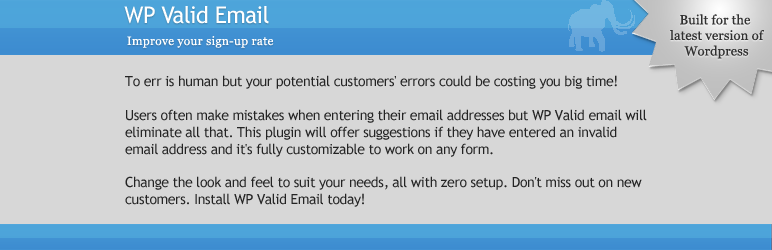 WP Valid Email Preview Wordpress Plugin - Rating, Reviews, Demo & Download