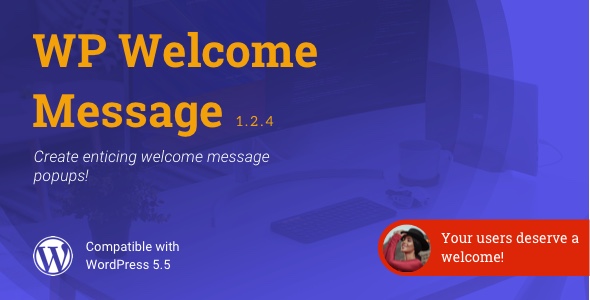 WP Welcome Message | WordPress Popup Message Plugin Preview - Rating, Reviews, Demo & Download