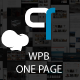 WPB One Page Builder – Addons For WPBakery