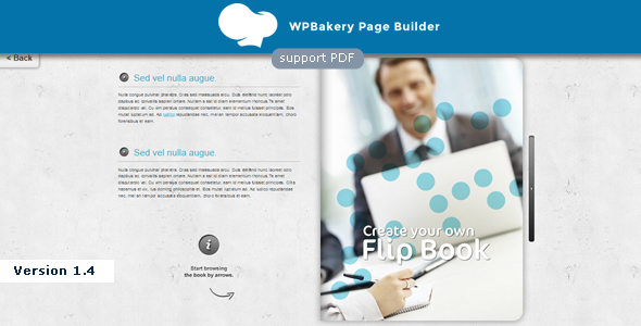 WPBakery Page Builder Add-on – Business FlipBook Preview Wordpress Plugin - Rating, Reviews, Demo & Download