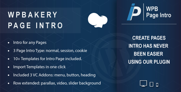 WPBakery Page Intro Preview Wordpress Plugin - Rating, Reviews, Demo & Download