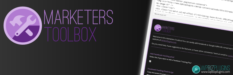 WPBizPlugins Marketers Toolbox Preview - Rating, Reviews, Demo & Download