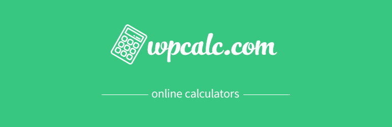 WPcalc – Create Any Online Calculators Preview Wordpress Plugin - Rating, Reviews, Demo & Download
