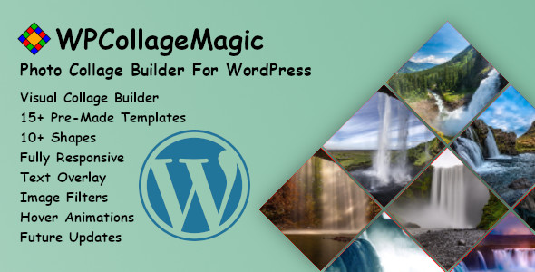WPCollageMagic – Photo Collage Builder Plugin for Wordpress Preview - Rating, Reviews, Demo & Download