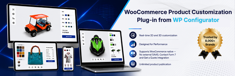 WPConfigurator 3D Product Customizer Lite Preview Wordpress Plugin - Rating, Reviews, Demo & Download