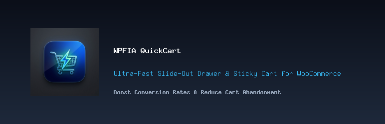 WPFIA QuickCart For WooCommerce Preview Wordpress Plugin - Rating, Reviews, Demo & Download