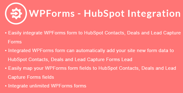 WPForms – HubSpot Integration Preview Wordpress Plugin - Rating, Reviews, Demo & Download