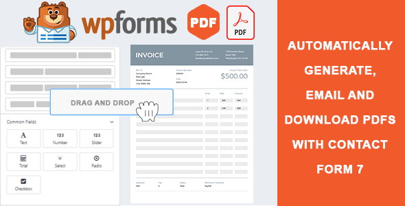 WPForms PDF Customizer Preview Wordpress Plugin - Rating, Reviews, Demo & Download
