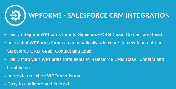 WPForms – Salesforce CRM Integration Preview Wordpress Plugin - Rating, Reviews, Demo & Download
