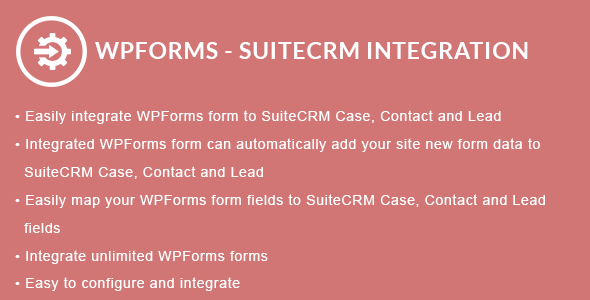WPForms – SuiteCRM Integration Preview Wordpress Plugin - Rating, Reviews, Demo & Download