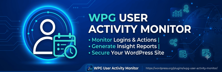 WPG User Activity Monitor Preview Wordpress Plugin - Rating, Reviews, Demo & Download