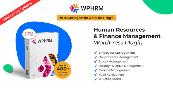 WPHRM – Human Resource And Finance Management WordPress Plugin Preview - Rating, Reviews, Demo & Download