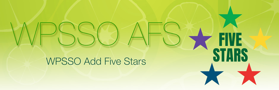 WPSSO Add Five Stars Preview Wordpress Plugin - Rating, Reviews, Demo & Download