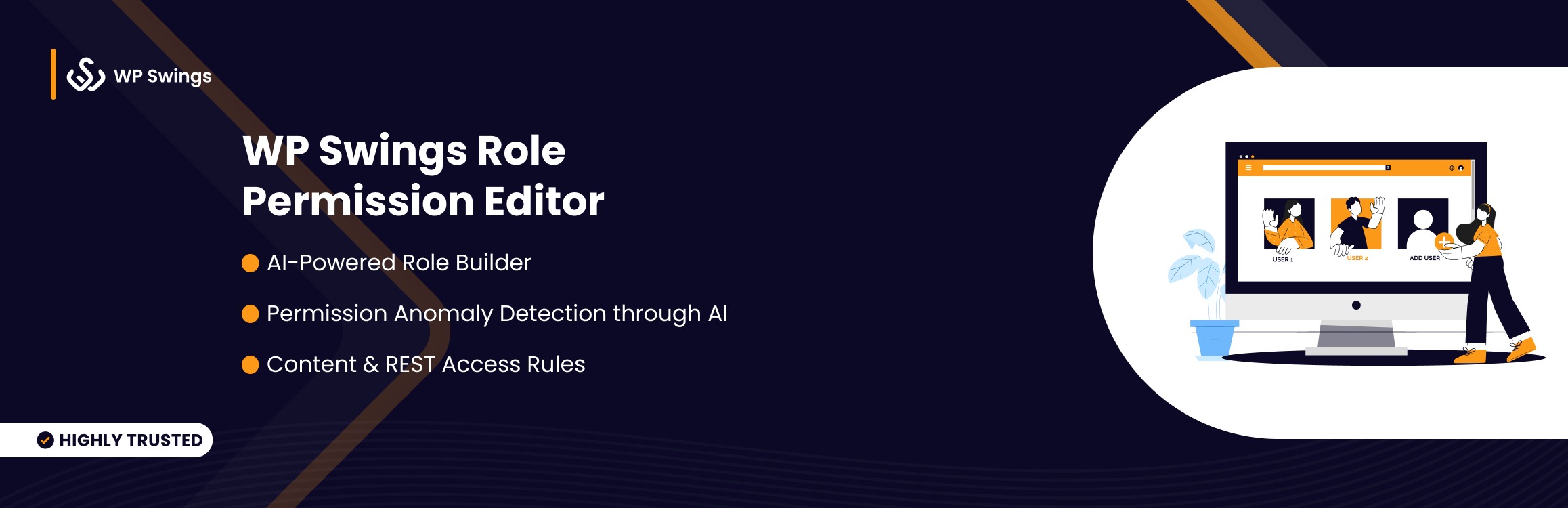 WPSwings Role Permission Editor Preview Wordpress Plugin - Rating, Reviews, Demo & Download