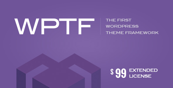 WPTF – WordPress Theme Framework Preview - Rating, Reviews, Demo & Download