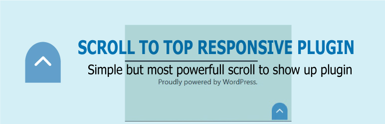 WS Scroll To Top Preview Wordpress Plugin - Rating, Reviews, Demo & Download