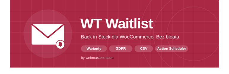 WT Waitlist Preview Wordpress Plugin - Rating, Reviews, Demo & Download