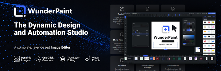 WunderPaint – The Dynamic Design And Automation Studio Preview Wordpress Plugin - Rating, Reviews, Demo & Download