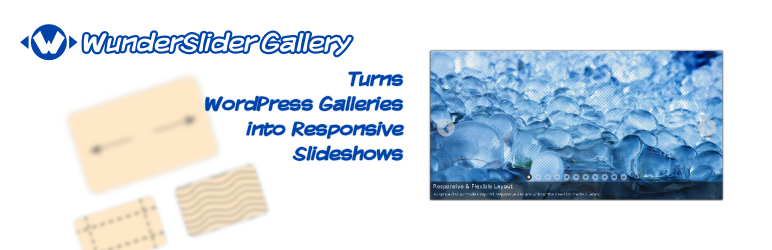 WunderSlider Gallery Preview Wordpress Plugin - Rating, Reviews, Demo & Download