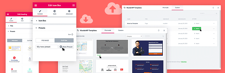 WunderWP – Reusable & Preset Widget Styles And Templates For Elementor Preview Wordpress Plugin - Rating, Reviews, Demo & Download