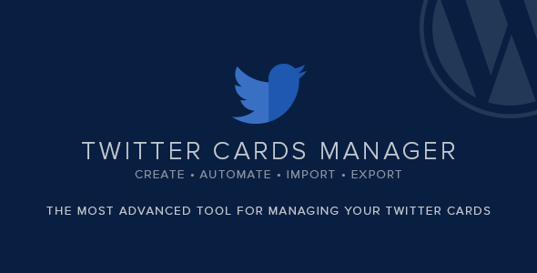 X Cards Manager – Create & Manage X Cards For Better Sharing Preview Wordpress Plugin - Rating, Reviews, Demo & Download