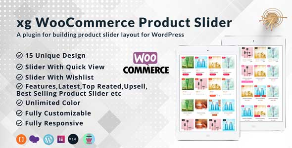 Xg WooCommerce Product Slider | Product Quick View | Product  Wishlist All In One Product Slider Wordpress Plugin - Rating, Reviews, Demo & Download