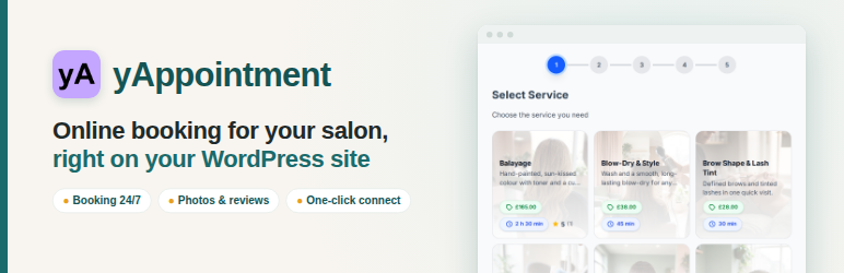 YAppointment Preview Wordpress Plugin - Rating, Reviews, Demo & Download