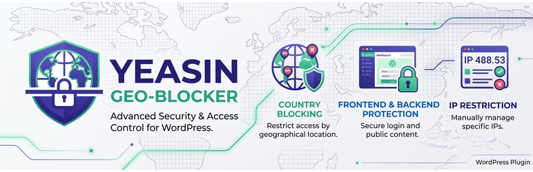 Yeasin Geo-Blocker Preview Wordpress Plugin - Rating, Reviews, Demo & Download