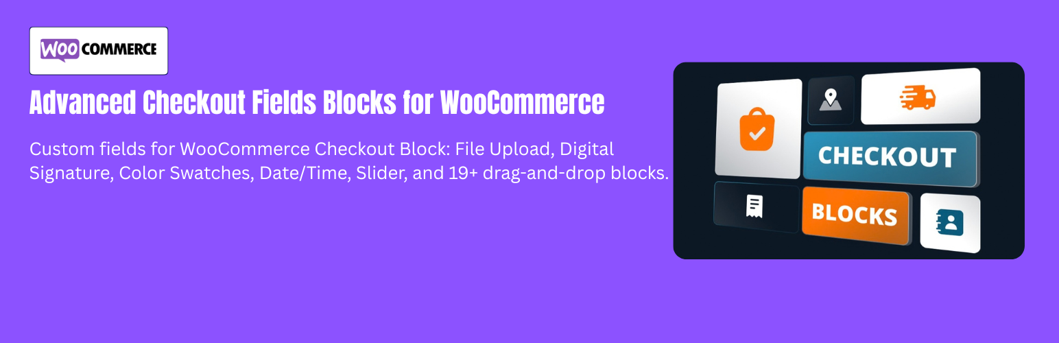 Yeekit Checkout Field Blocks For WooCommerce Preview Wordpress Plugin - Rating, Reviews, Demo & Download