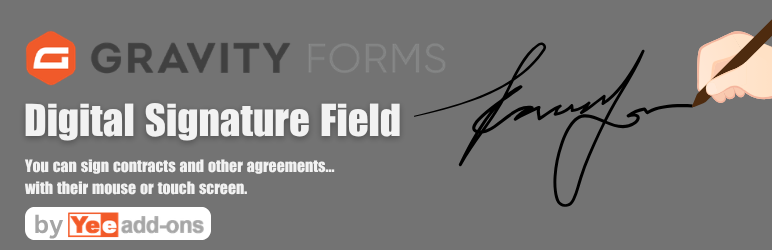 Yeekit – Signature Field For Gravity Forms Preview Wordpress Plugin - Rating, Reviews, Demo & Download