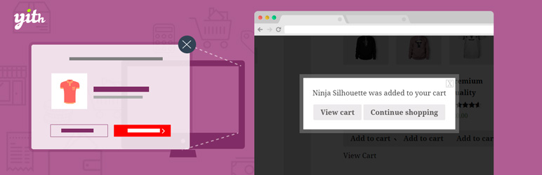 YITH WooCommerce Added To Cart Popup Preview Wordpress Plugin - Rating, Reviews, Demo & Download